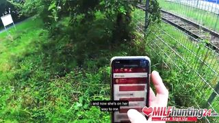 Hottie outside boned with Harleen van Hynten! milfhunting24.com