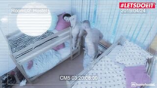 VULGAR HOSTEL Russian Tourist Sexy Stacy Bloom Inside Hostel Fun