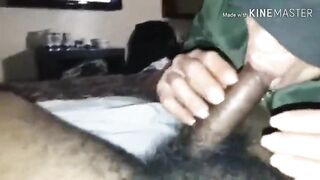 Bj inside the bed