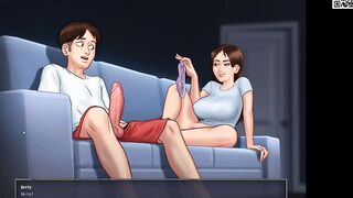 All Sex Scenes with Step Sister - Summertime Saga, Part one