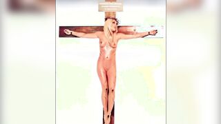 Female Jesus Crucified Naked Danish Audio