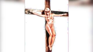 Female Jesus Crucified Naked Danish Audio