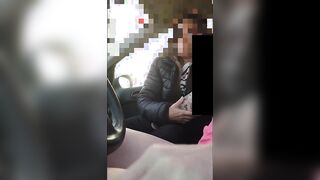 married woman blows my cock and her hubby on the phone