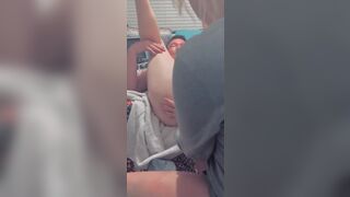 SHE SLIDES HER FIST DEEP INTO MY BUTT WITH MY DICK DEEP DOWN HER THROAT TOMWOODS2020