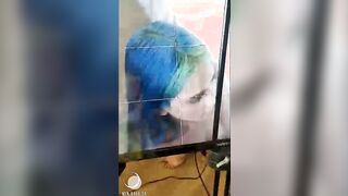 Virtual assistant seduces her owner ANAL