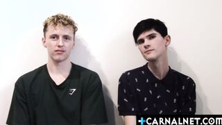 Adorable cute Aussie boys suck each other's cocks!