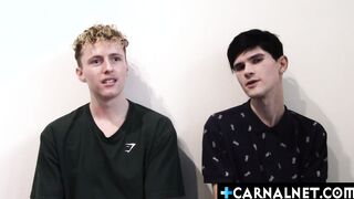Adorable cute Aussie boys suck each other's cocks!