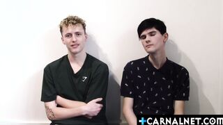 Adorable cute Aussie boys suck each other's cocks!