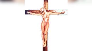 Female Jesus Crucified Naked Romanian Audio