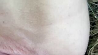 Xisca Bond - masturbation into the city park