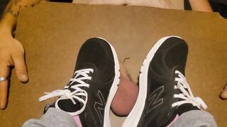 Irresistible into pink sock trample