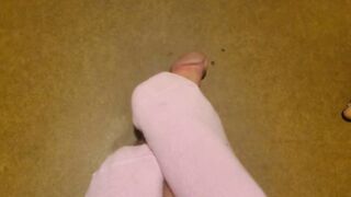 Irresistible into pink sock trample