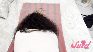 Jasmine, young Arab, gets sodomized and fills the butt with cum- Sweet Arabic Real Amateur