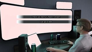 SEXBOT - super sexy web cam performance - and then the ladies gave me a boner