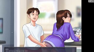 All Sex Scenes with Step Milf - Summertime Saga, Part two
