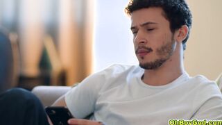 Threesome sex with my student and stepson Apollo Banks