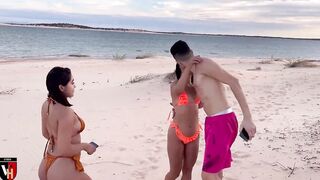 Having sex on the dunes