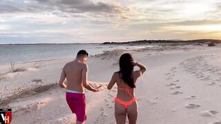 Having sex on the dunes