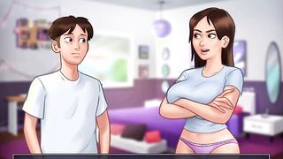 Summertime saga - ive had to pay Jenny to watch her breasts