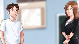 Summertime saga - ive had to pay Jenny to watch her breasts