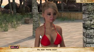 Lewd Island #5 - she really love sucking off dick as if she is a professional