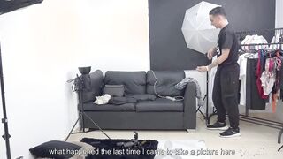 I seduce the young and handsome photographer