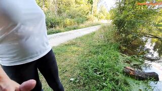 munichgold's outdoors habdjob, head outside into the forest .. have fun