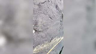 Soft crazy sexy foot into the water
