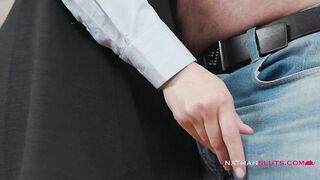 Sensual 18 Year Old Thief Lady Dee Punished By Her Stepdad - 4K teaser