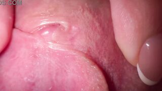 Close up vagina spreading and filthy talk