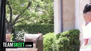 TeamSkeet Classics - Lucky Voyeur Bangs 19 Yo African Princess