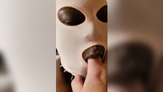 Bbw Mamma Throat Training with Her Owner pt one