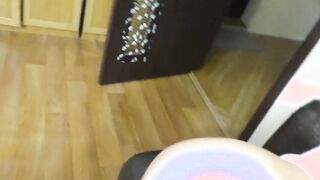 Older cougar agreed to a fellatio before anal sex