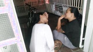 I fucked my stepmother's lover, while she does the restroom