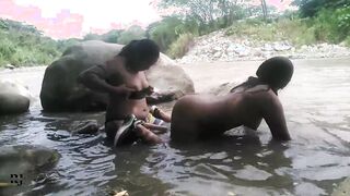 fucking secretly inside the river