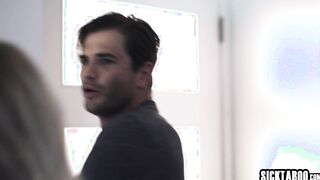 MILF cheated on husband in the closet