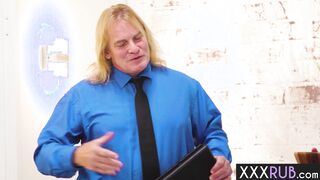 Landlord banged curvy MILF Bella Rolland