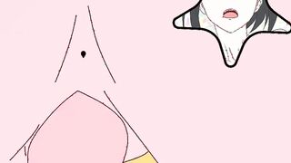 Yaoyorozu asks Todoroki to pounded her vagina and butt