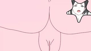 Yaoyorozu asks Todoroki to pounded her vagina and butt