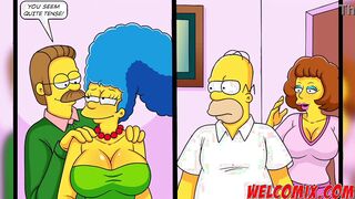Betrayal at the rubs parlor - The Simptoons