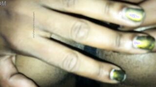 closeup of ebony asshole