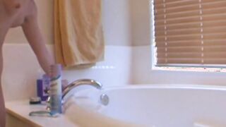 Blonde mom Getting Naked Again