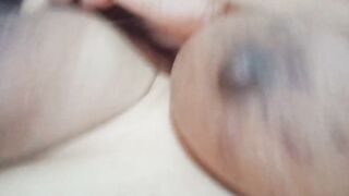 my chubby GF putting a toy inside her cunt