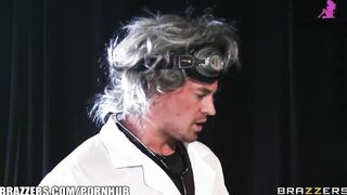 Filthy doctor creates a dick hungry monster that loves to got DPd