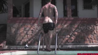 Bastian Karim loves sucking Tyler Berg's cock