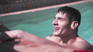 Bastian Karim loves sucking Tyler Berg's cock