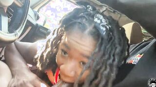 lil d picks up dreadhead african drives her around for