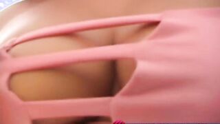 Loni teases pov penis with her african vagina