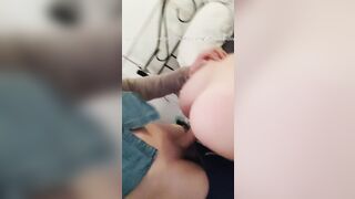 Hardcore Doggy Style sextape with butt punching
