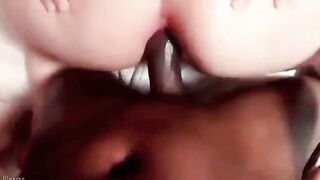 My ex mistress's sexsual friend heard that my penis was big and wanted to prove it, I shoved it all up her booty